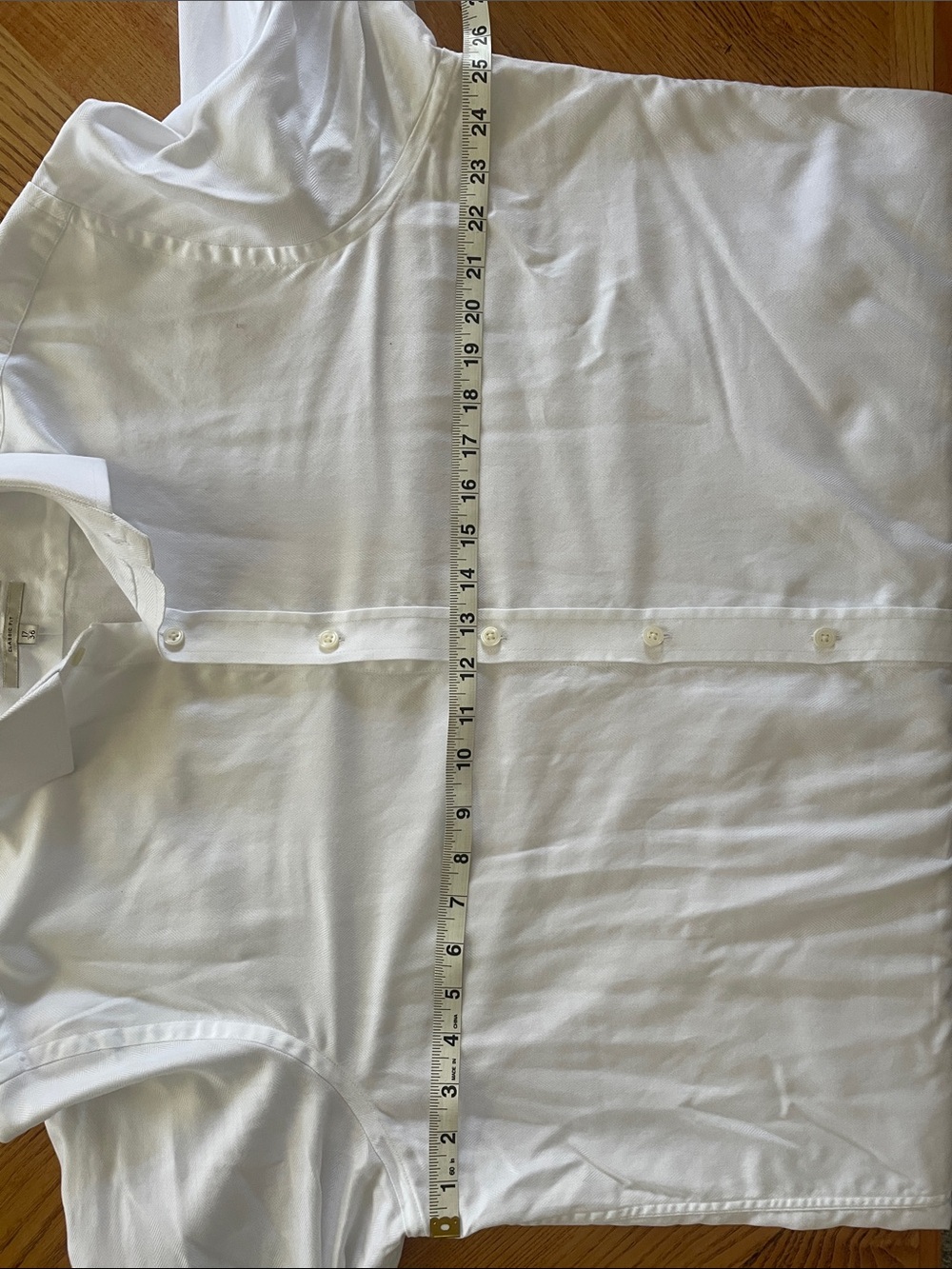 TWO Hawes & Curtis Men’s White Dress Shirt - Classic Formal Shirt - Picture 4 of 4